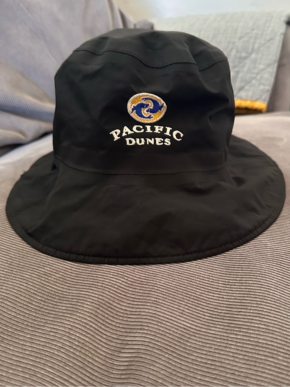 Zero Restrictions Pacific Dunes Golf Gore-Tex Bucket Hat Black Sun Protection